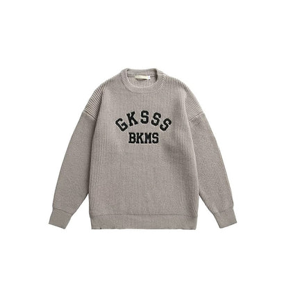 TP86 | GKSSS BKMS Oversize Knit Sweater