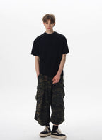 Sorona Cool Fabric Boxy Fit Deconstructed T-shirt