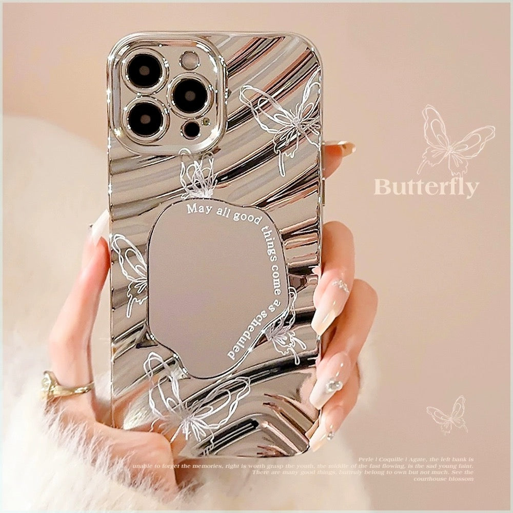 CA29 | Butterfly mirror phone case