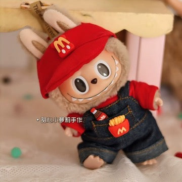 POPMART Labubu's Clothes & Accessories McDonald 17cm