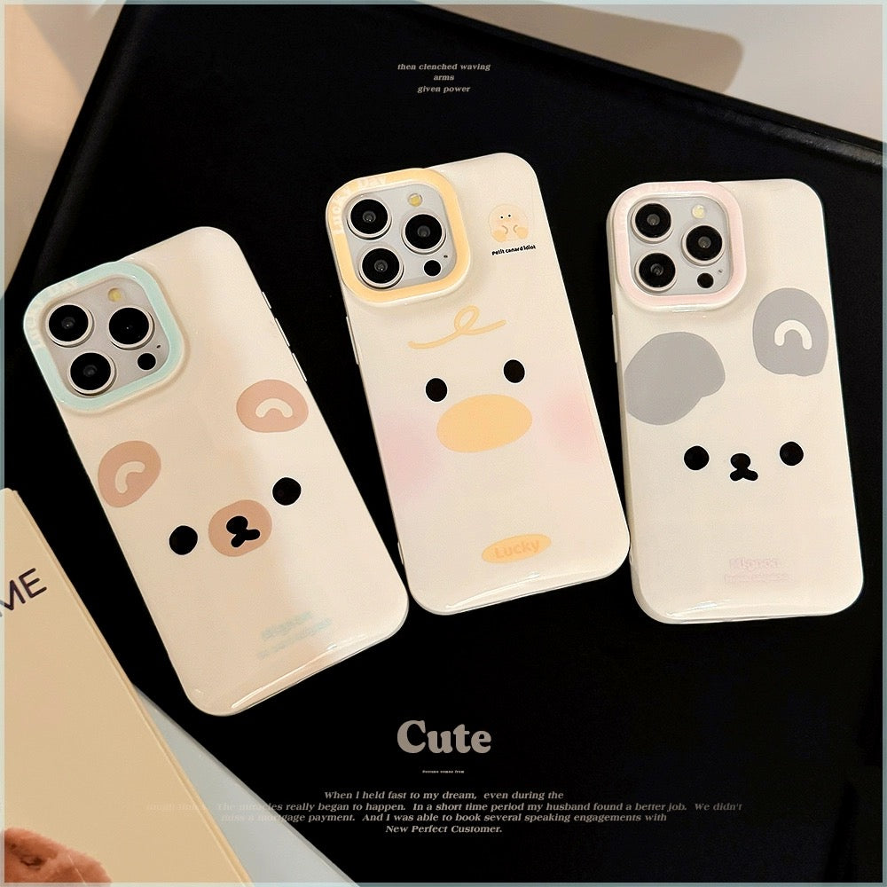 CA28 | Basic animal case phone with three design