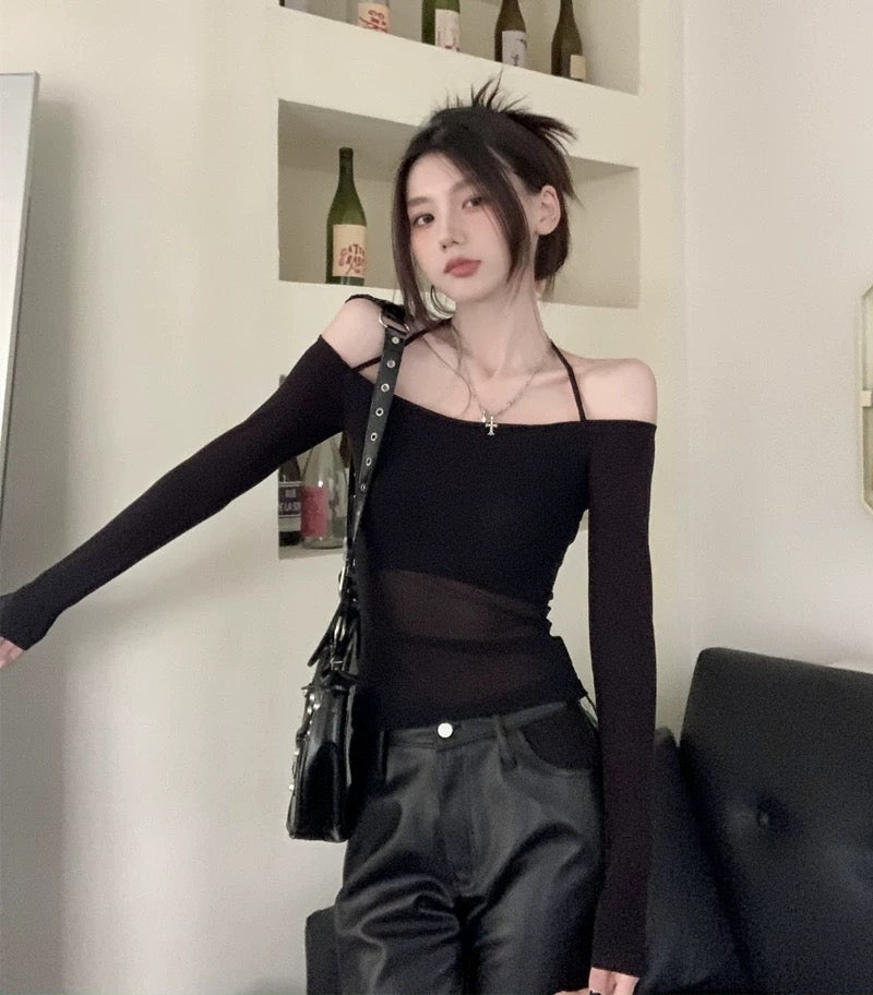 TP59 | Sexy Korean Summer Top See Through