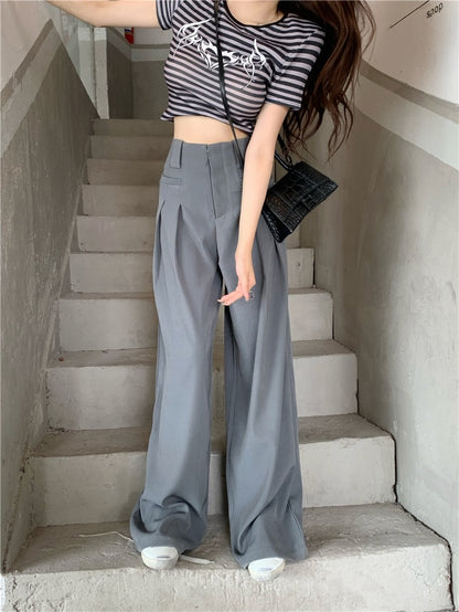 IS44 | Grey Wide Pants