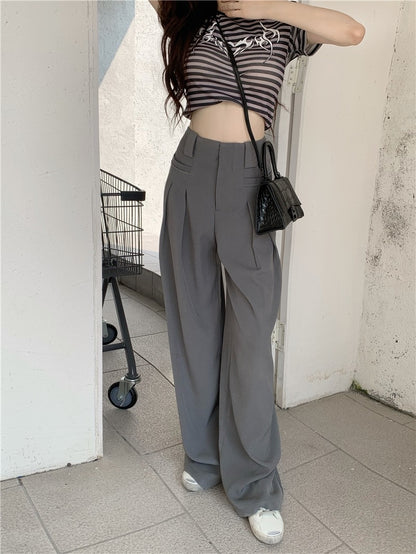 IS44 | Grey Wide Pants