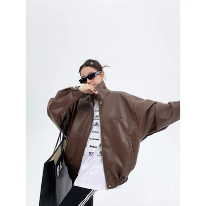 Retro Niche Leather Jacket