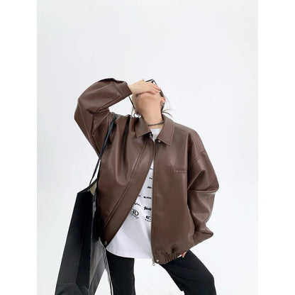 Retro Niche Leather Jacket