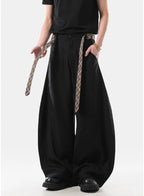Cleanfit Wide Leg Drap Casual Pants