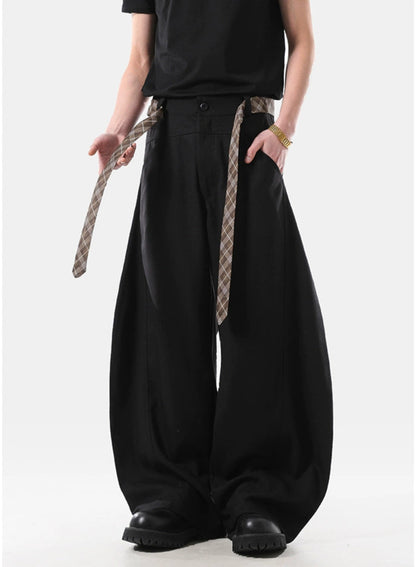 Cleanfit Wide Leg Drap Casual Pants