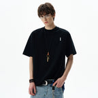 Simple Luxury Embroidery "i" Tee