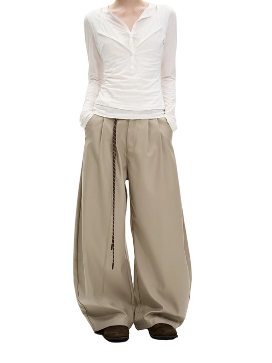 American Vintage Pleated High-End Scimitar Pants