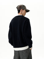 Casual Double-Layered Two Cardigans Sweaters