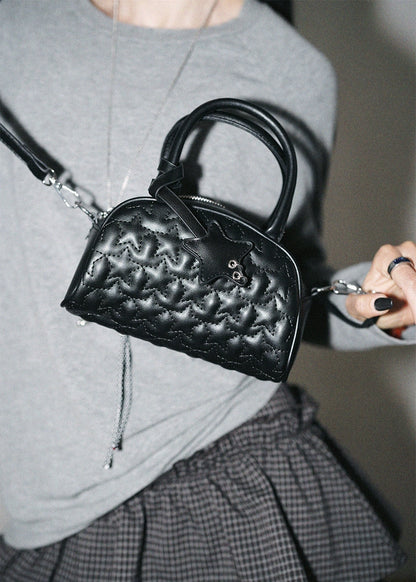 Embroidered Star Tote Pillow Shoulder Crossbody Bag