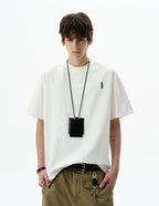 Simple Luxury Embroidery "i" Tee