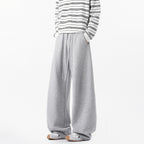 Minimal Curve Wide-Leg Pants