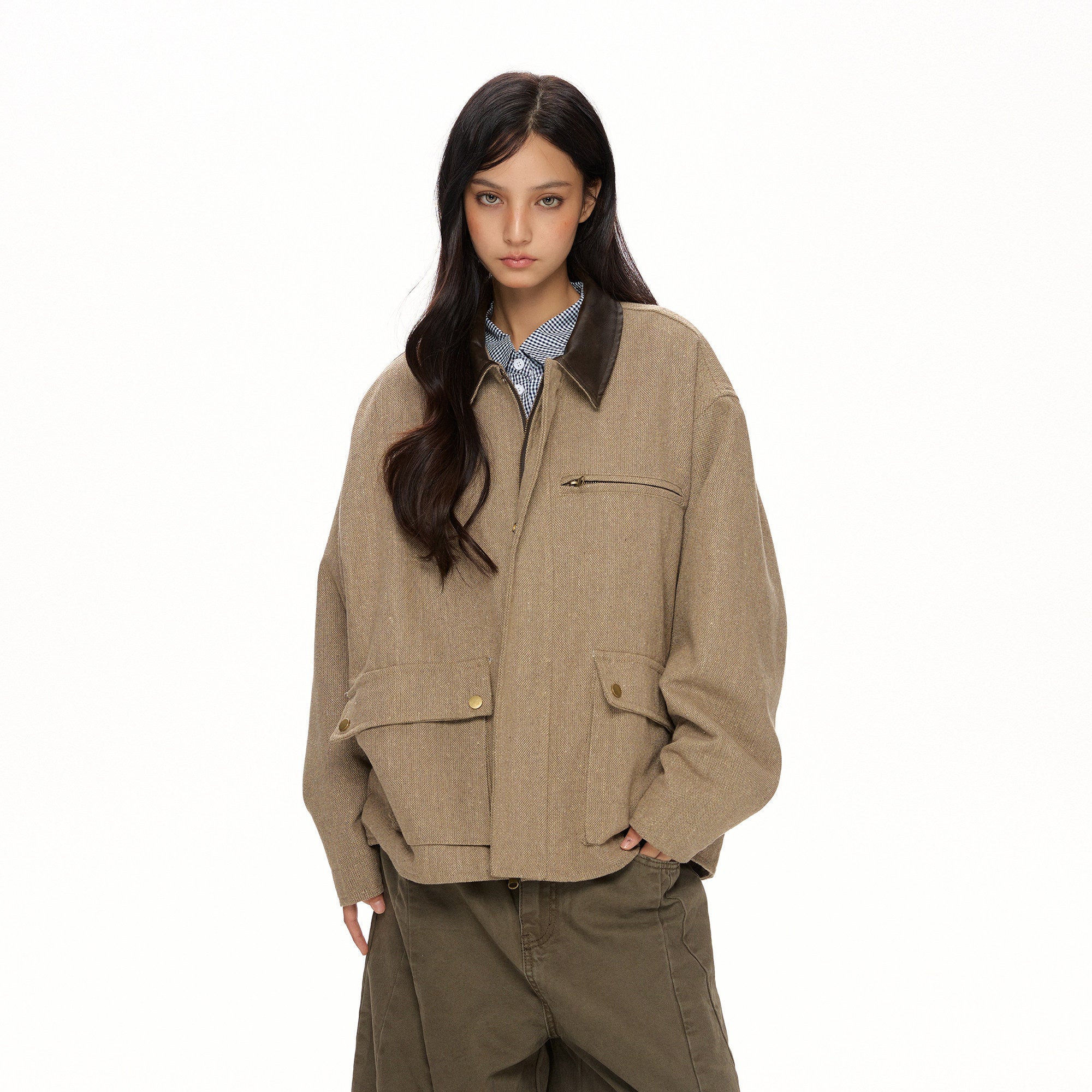 Silhouette Cargo Coat Jacket