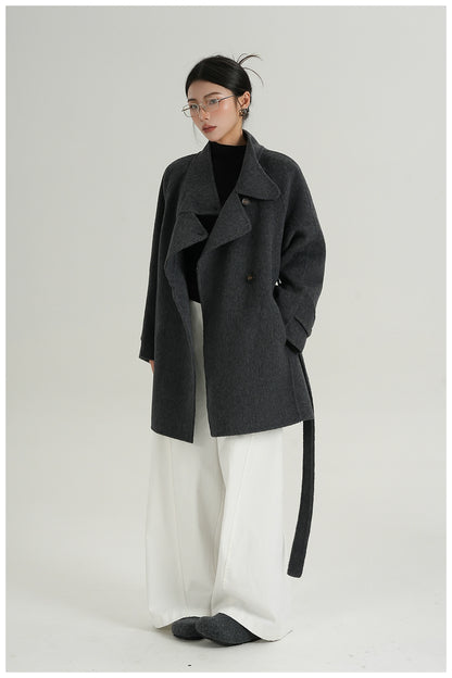 Premium Woolen Mid Length Coat