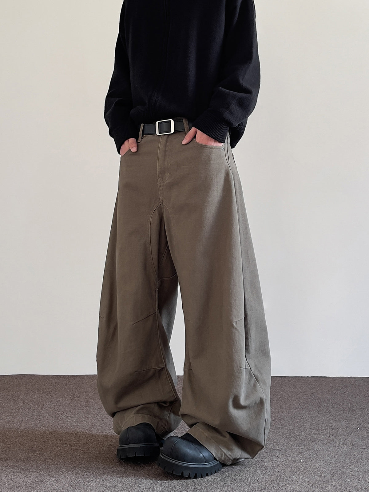 Vintage Cleanfit Oversize Washed Distressed Pants