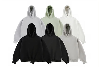 Basic Solid Colour Oversize Heavy Weight Hoodie