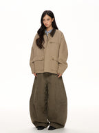 Silhouette Cargo Coat Jacket