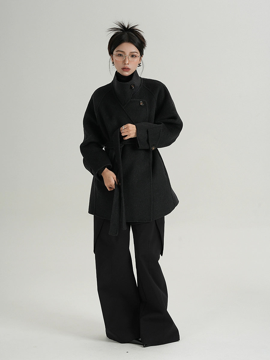 Premium Woolen Mid Length Coat