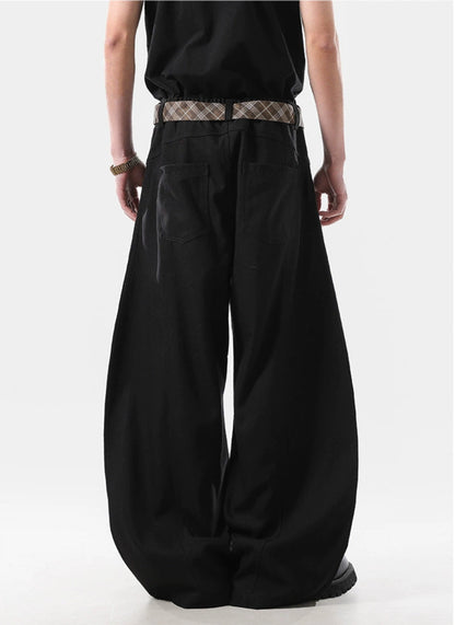 Cleanfit Wide Leg Drap Casual Pants