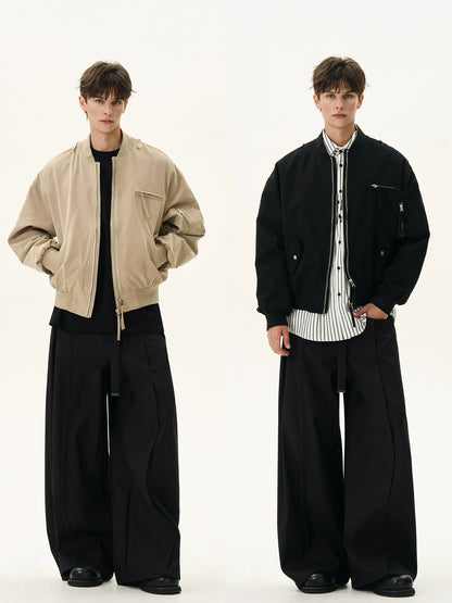 Short Width Boxy Flight Padded Jacket