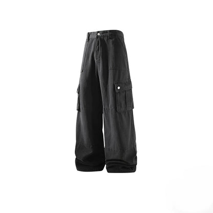 Casual Side Pocket Cargo Jeans