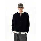 Casual Double-Layered Two Cardigans Sweaters