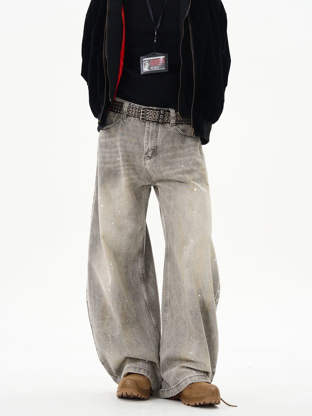 Splashed Ink Jeans
