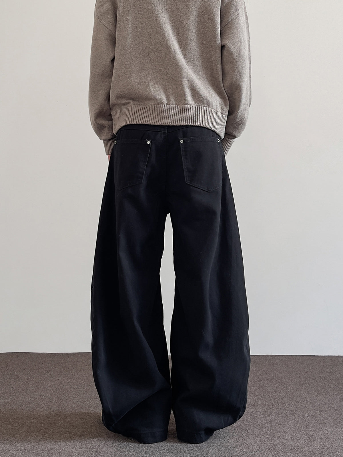 Vintage Cleanfit Oversize Washed Distressed Pants