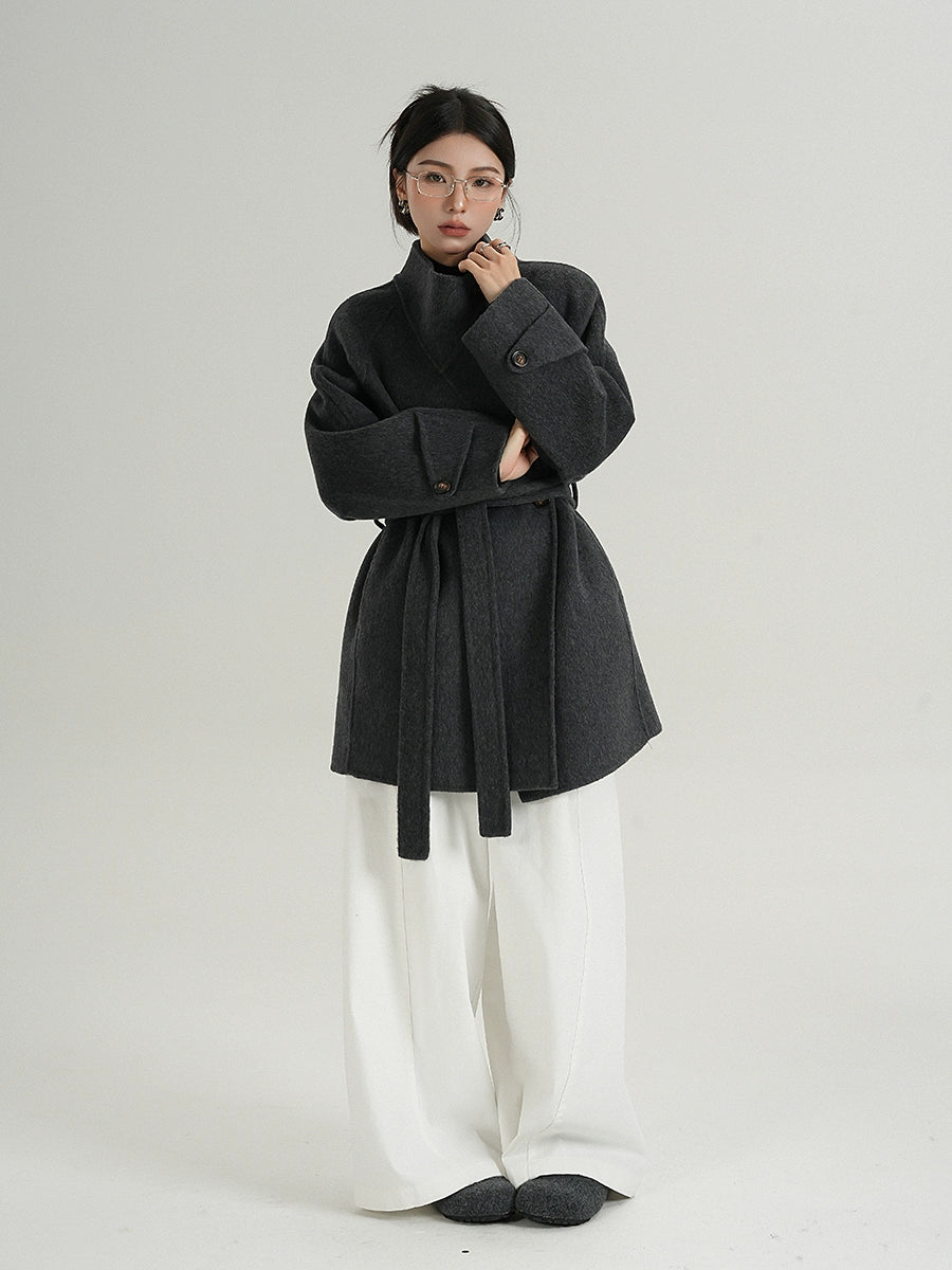 Premium Woolen Mid Length Coat