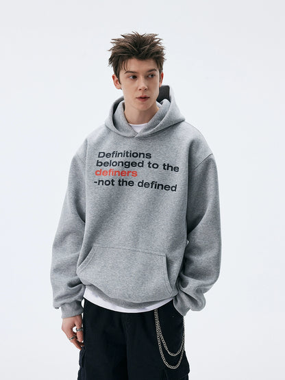 400g Definer Oversize Hoodie