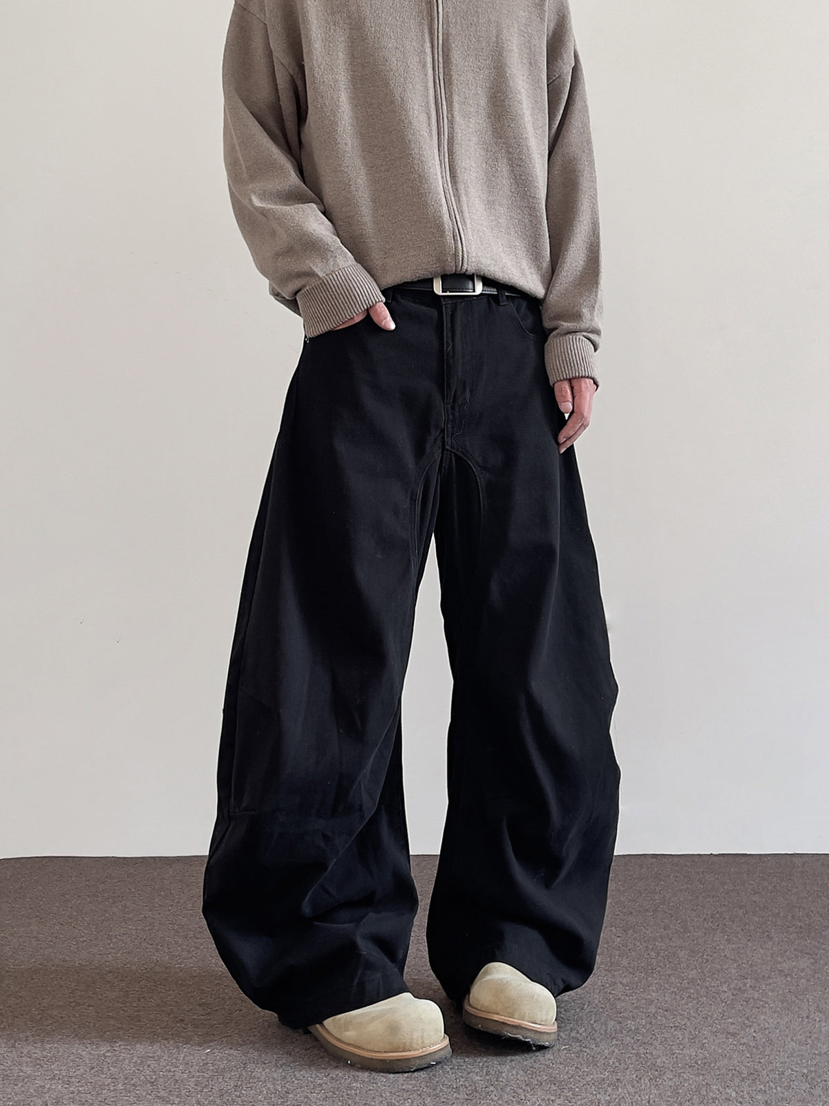 Vintage Cleanfit Oversize Washed Distressed Pants