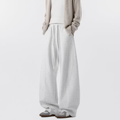 Minimal Curve Wide-Leg Pants