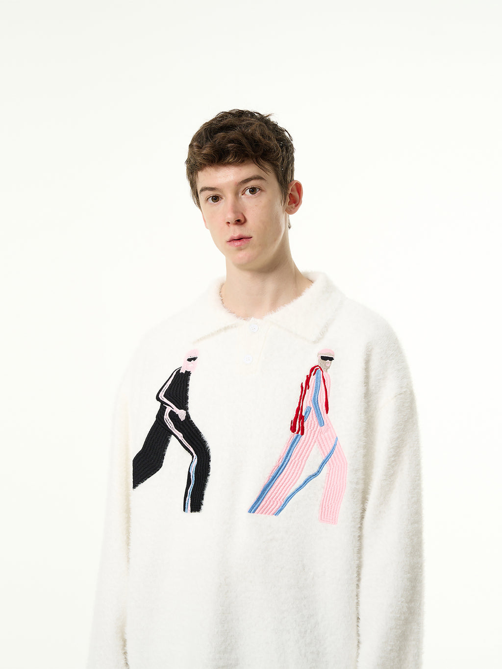Atmospheric Knit The 2 Men Sweater