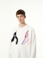 Atmospheric Knit The 2 Men Sweater