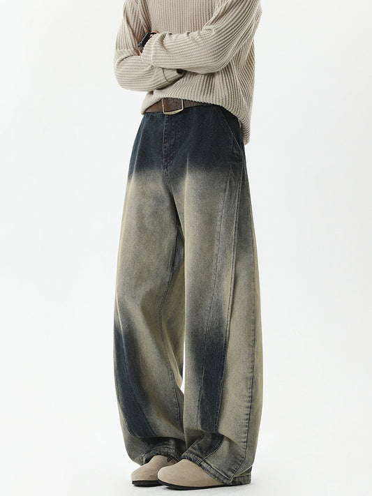 Street Vibe Casual Loose Distressed Wide Leg Jeans