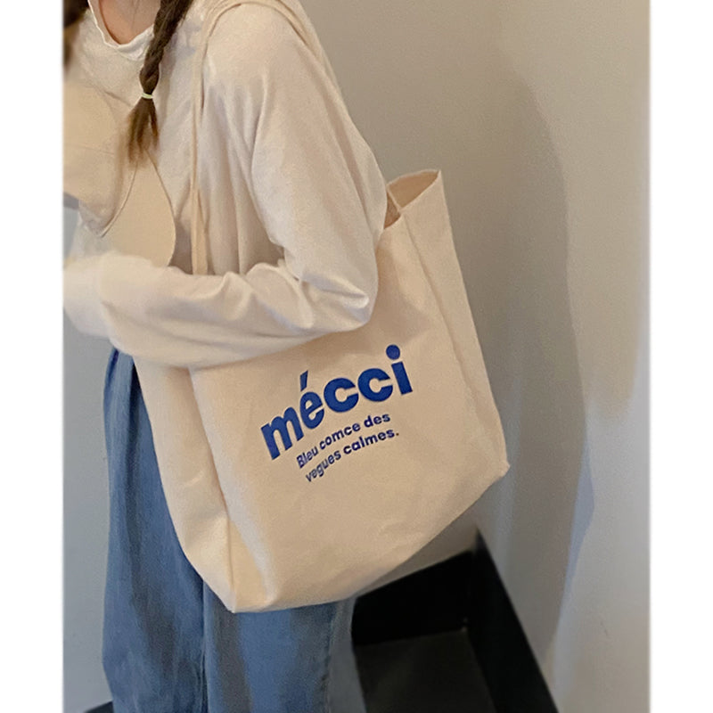 Large Canvas Tote Bag Women's Shopping Handbag