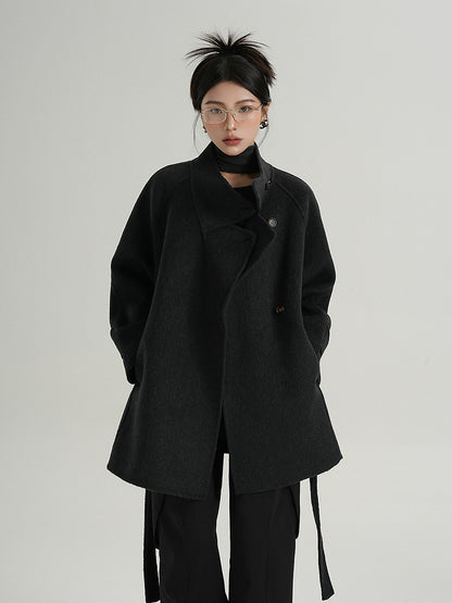 Premium Woolen Mid Length Coat