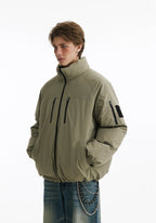 Reversible Thickened Down Puffer Jacket
