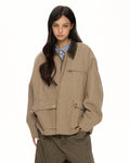 Silhouette Cargo Coat Jacket