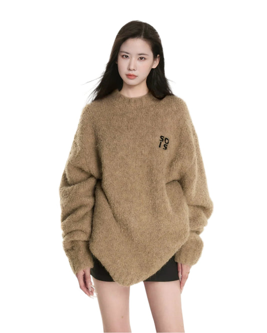 Maillard Knit Padded Inner Layer Sweater