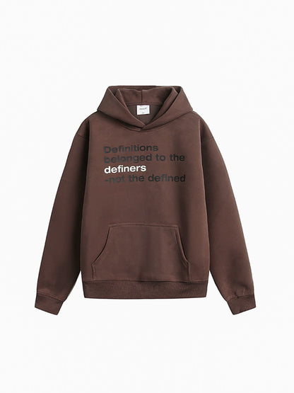 400g Definer Oversize Hoodie