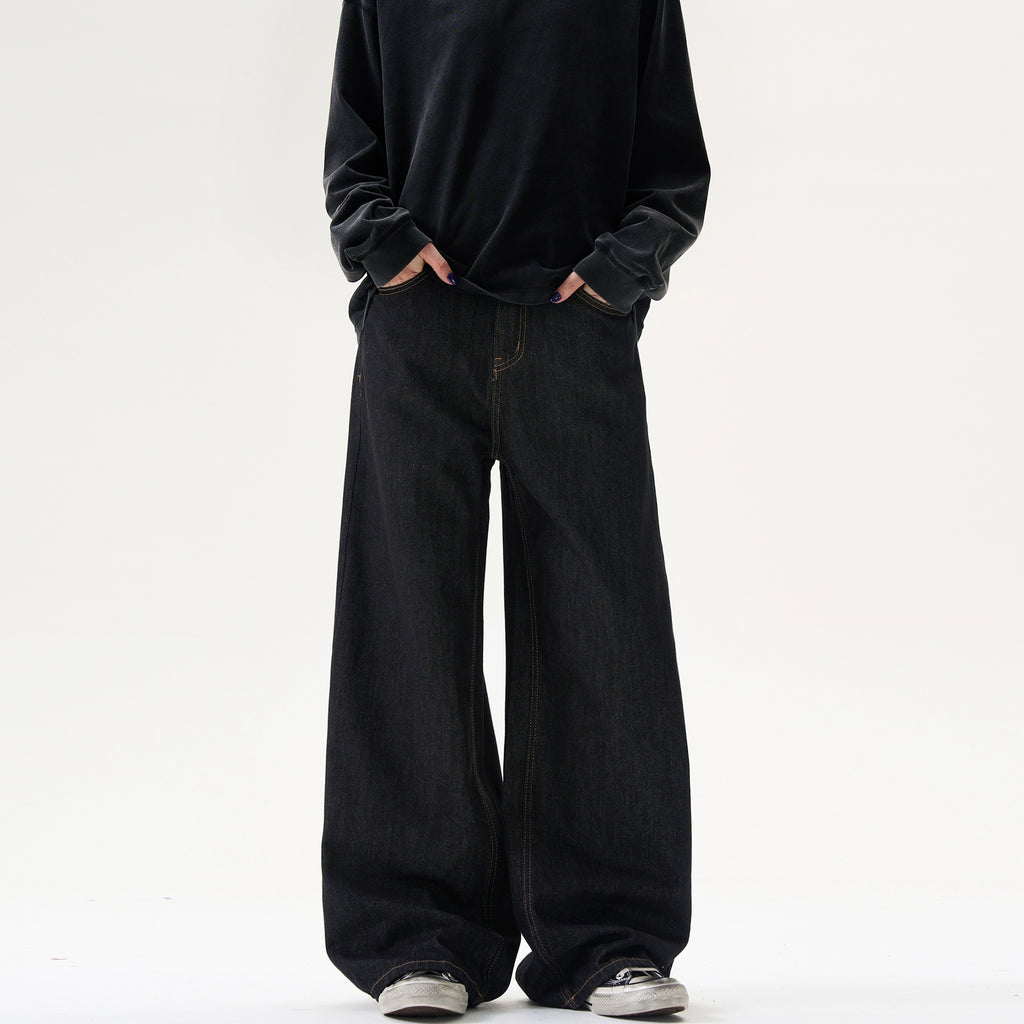 Classic Retro Straight Jeans