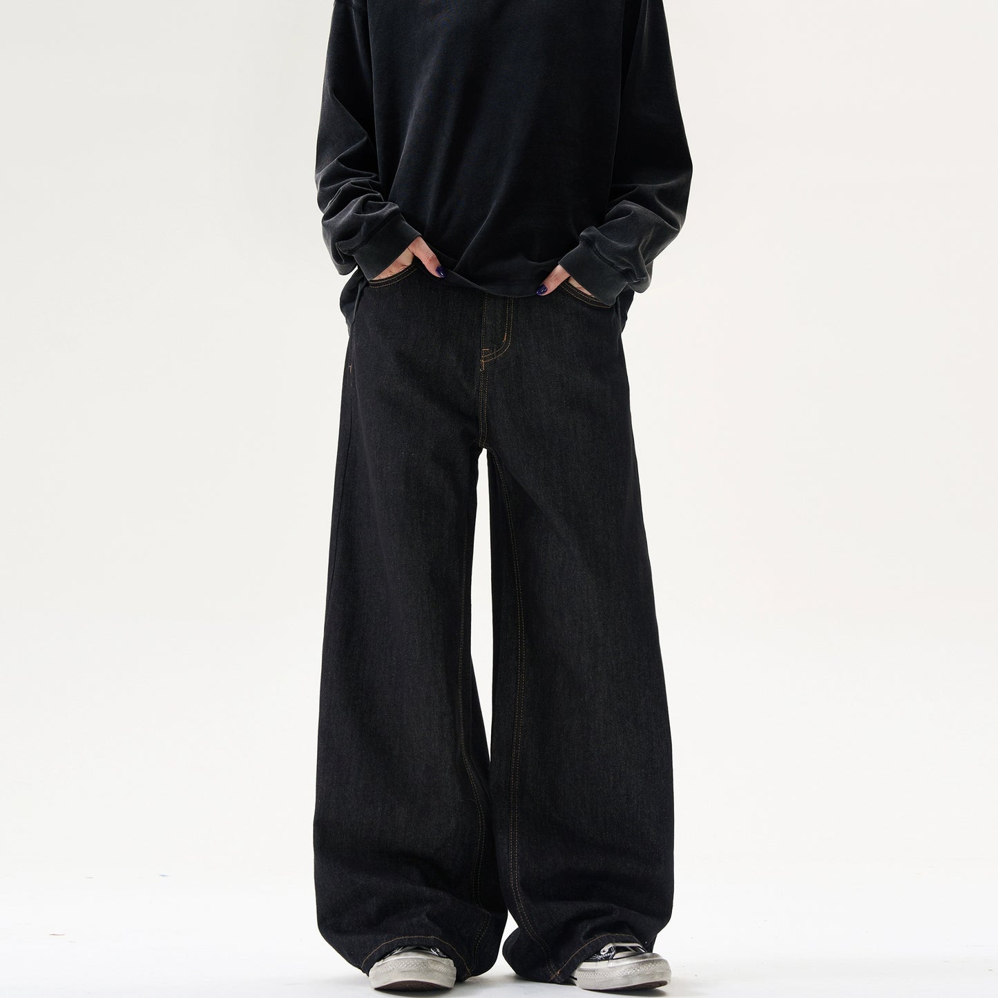 Classic Retro Straight Jeans