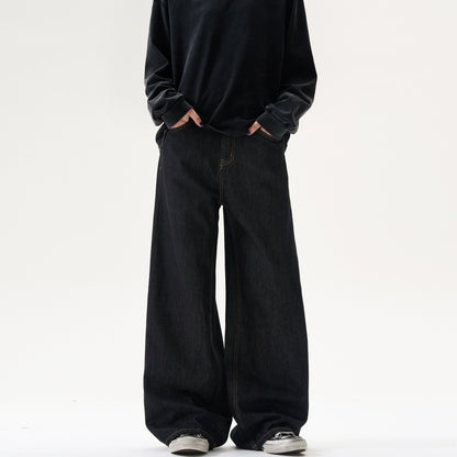 Classic Retro Straight Jeans