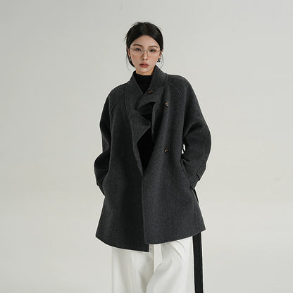 Premium Woolen Mid Length Coat