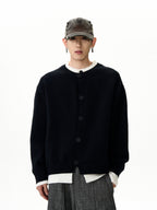 Casual Double-Layered Two Cardigans Sweaters