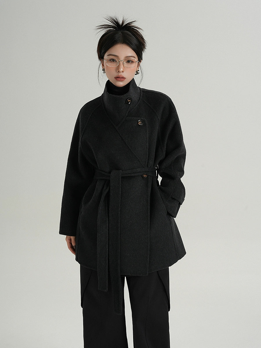 Premium Woolen Mid Length Coat