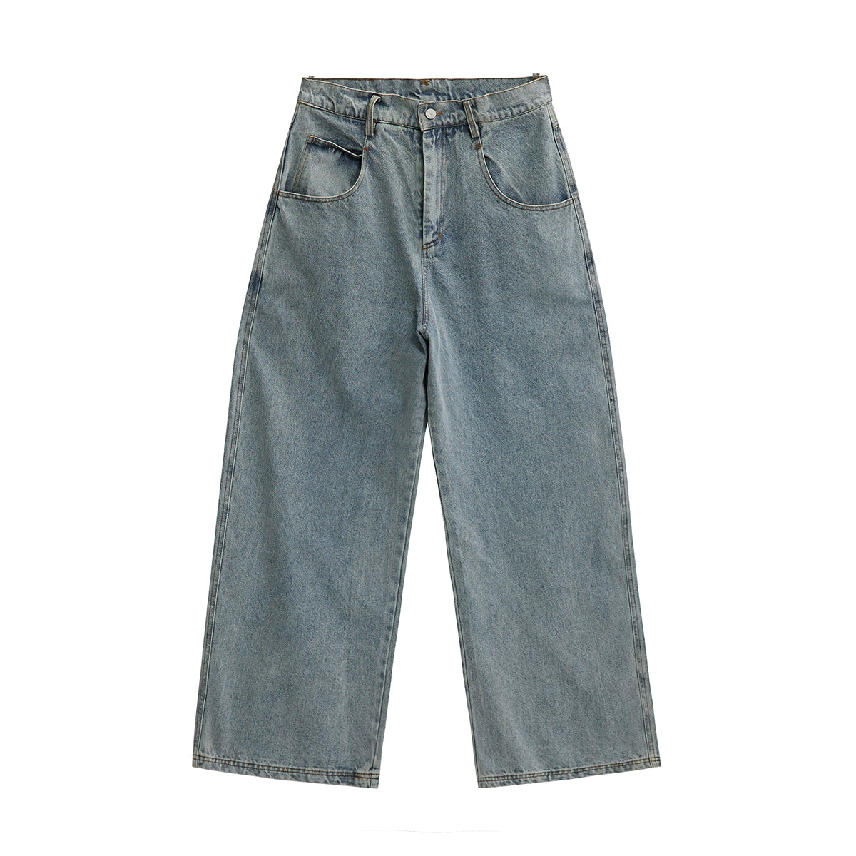 Cleanfit Washed Retro Loose Jeans